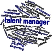 Premiere Event Talent Manager Word Cluster